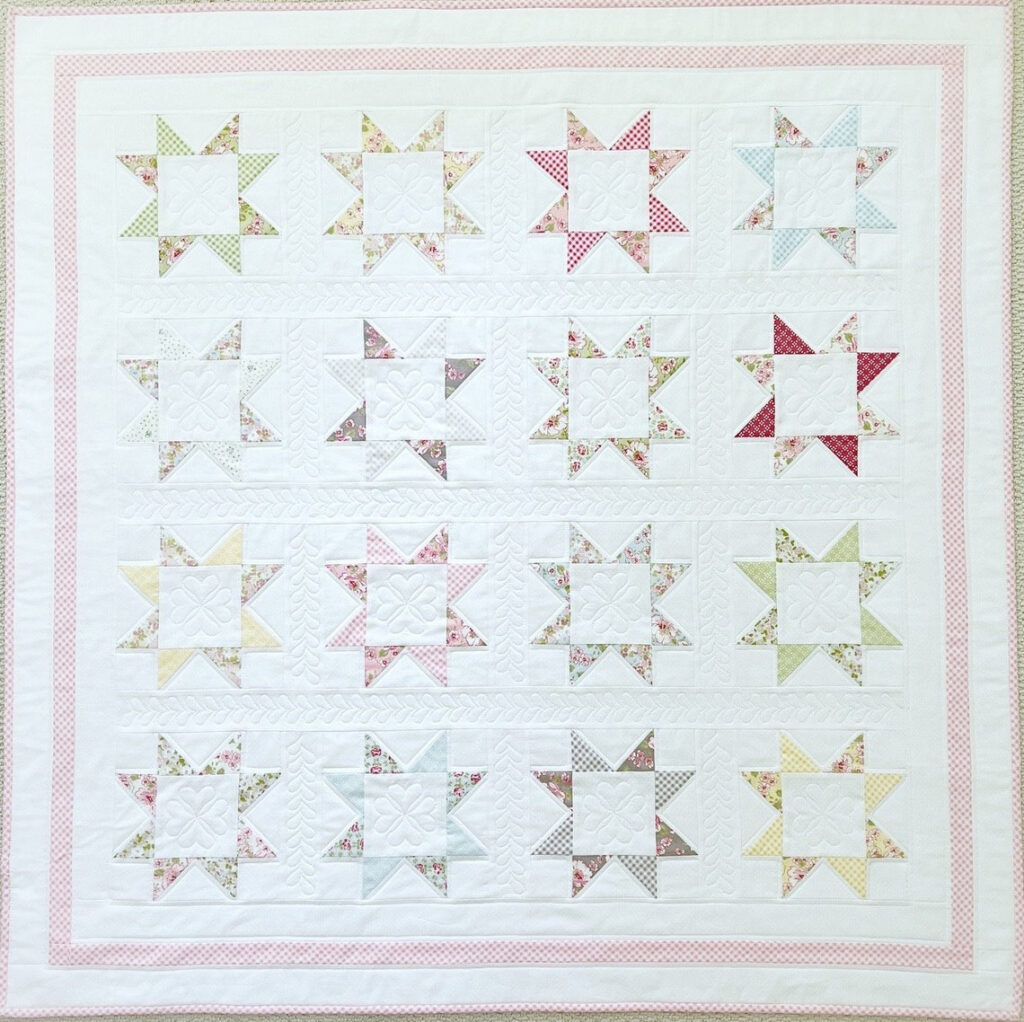 Star patterns add a charming touch