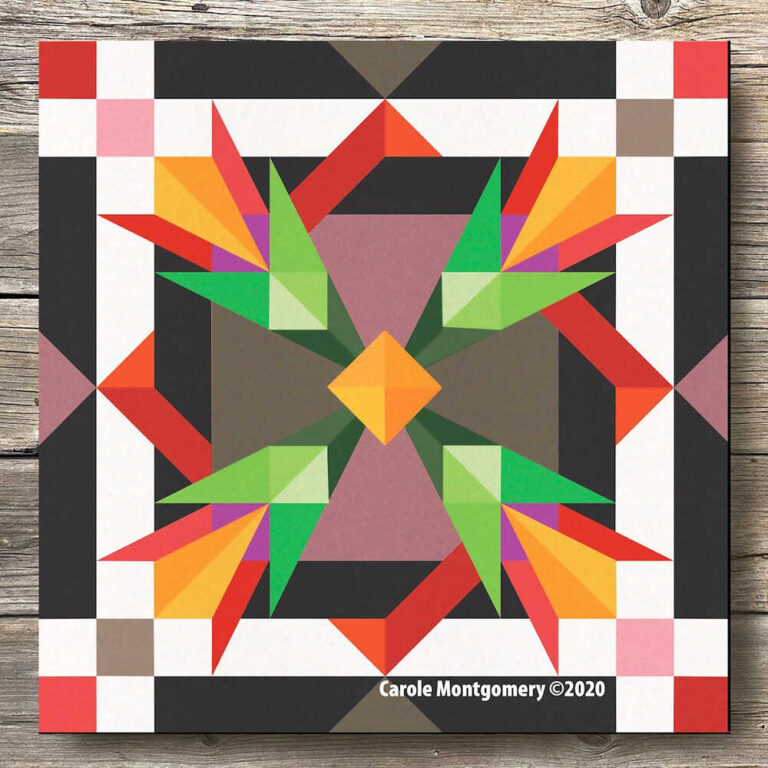 How to paint barn quilt patterns?
