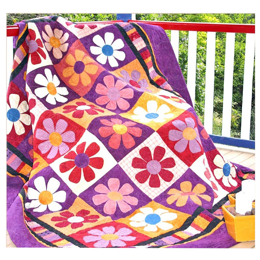 The daisy flower quilt pattern sounds delightful