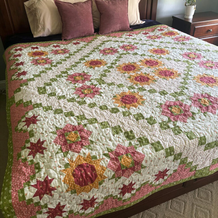 The 20 Most Popular Flower Quilt Pattern of 2025