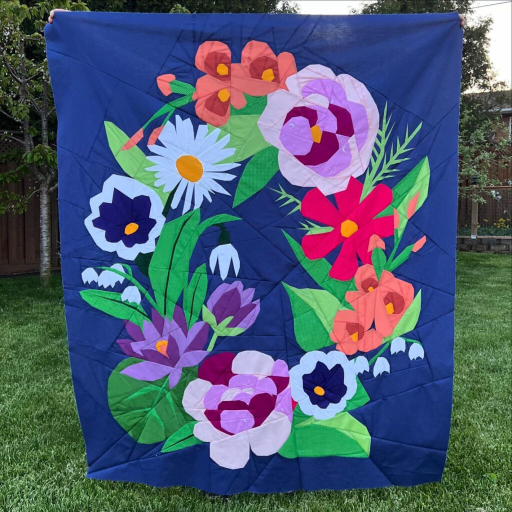 Your flower quilt pattern sounds beautiful and perfect for nature lovers