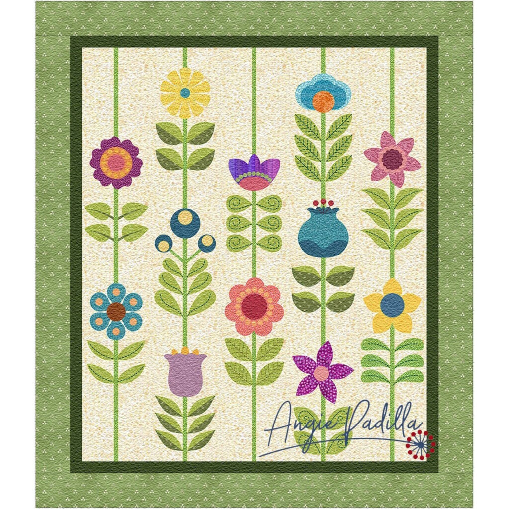 The Spring Blossoms Delight Quilt Pattern captures the essence of spring