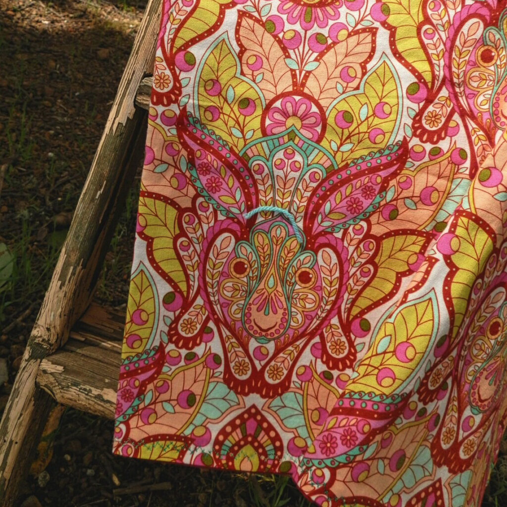 The quilt is made from soft, durable 100% cotton fabric