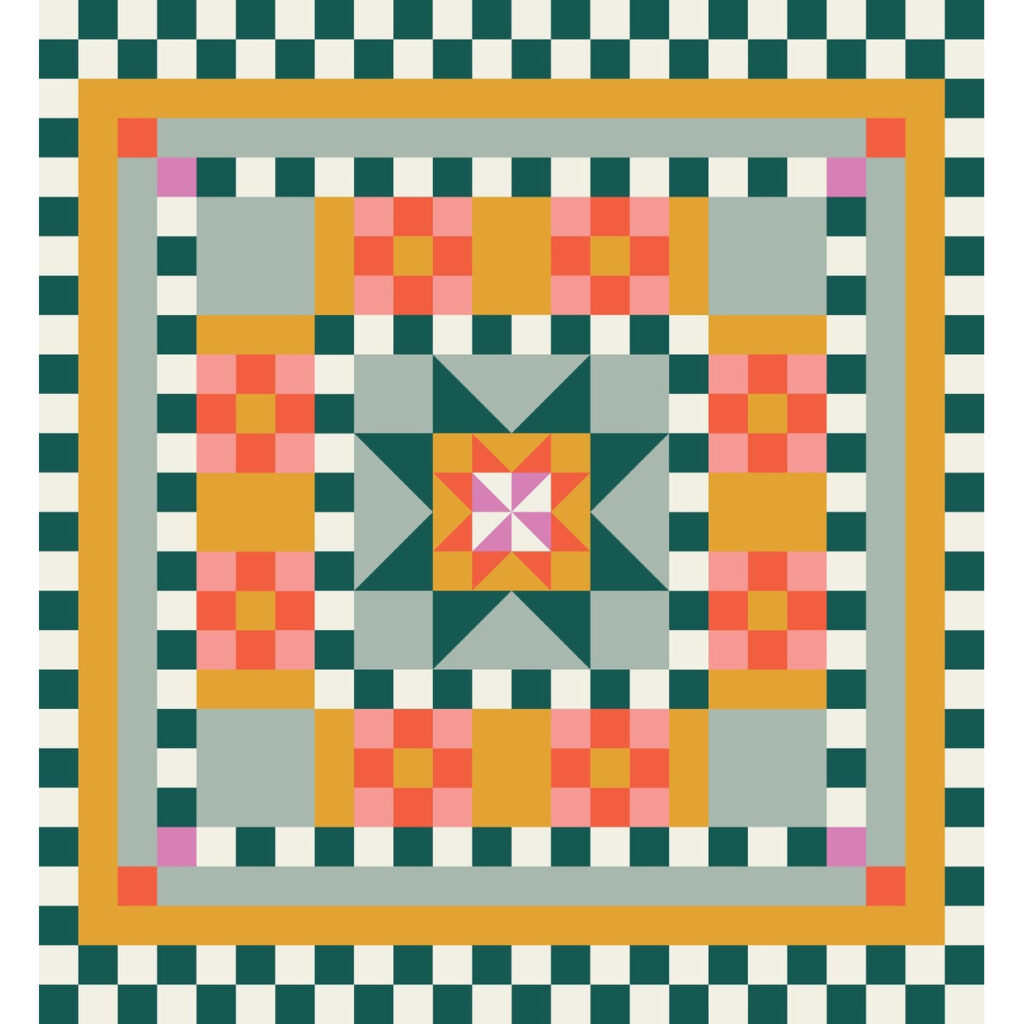The new unique fun floral quilt pattern sounds intriguing
