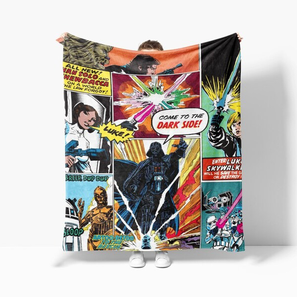 A dynamic comic-style design